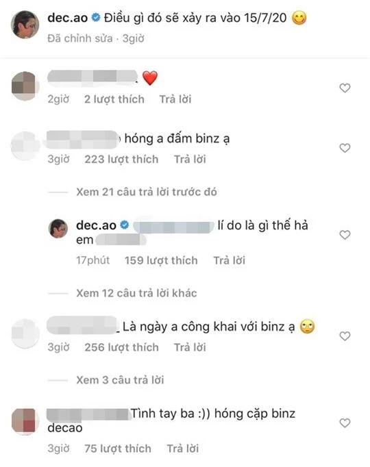 Decao phản ứng khi bị dân mạng cà khịa chuyện Binz - Châu Bùi - Ảnh 2.