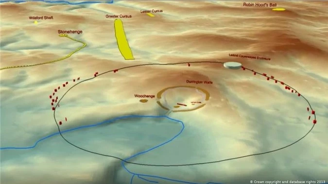 Phát hiện quần thể trụ đá khổng lồ gần di sản Stonehenge -0