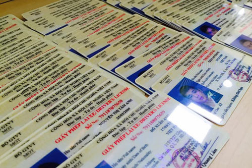 Giả mất bằng lái xe để xin cấp lại sẽ phải sát hạch từ đầu