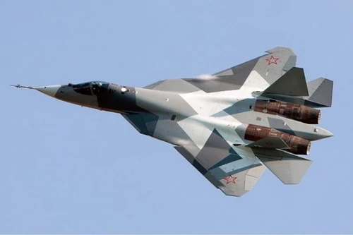 Tiêm kích tàng hình Su-57 của Nga. Ảnh: Avia-pro.