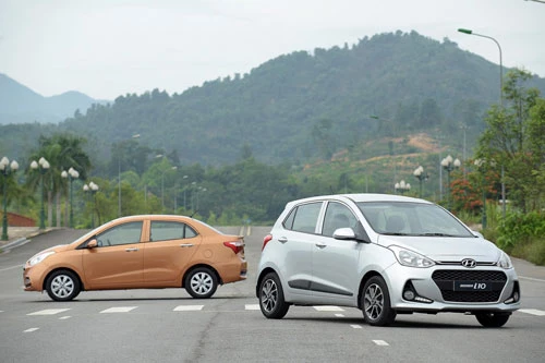 7. Hyundai Grand i10 (doanh số: 1.022 chiếc).