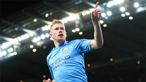 Kevin de Bruyne không rời Man City