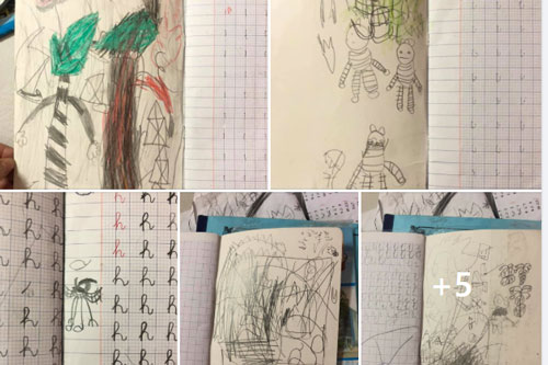 Vô tình khoe vở tập viết của con, mẹ trẻ được dân mạng chỉ ra "bệnh chung" mà đứa trẻ nào cũng mắc phải khi đến tuổi đi học