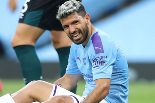 Aguero lỡ đại chiến với Real Madrid