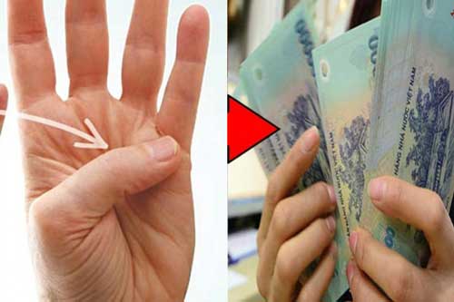 "Điểm vàng" trên bàn tay là "Thần tài hộ mệnh" suốt đời, dự báo số hưởng vãn niên giàu có
