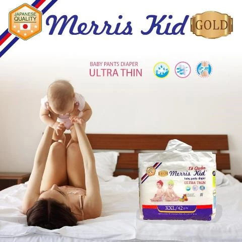  Sản phẩm bỉm hữu cơ Merris Kid- lựa chọn của mẹ thông thái