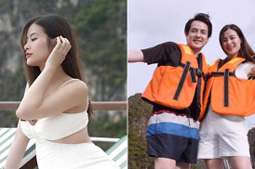 Khoe bụng lớn ở tháng thứ 5, Đông Nhi hút mọi ánh nhìn với nhan sắc đỉnh cao bất chấp bầu bí