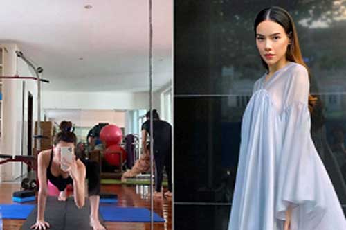 Mang bầu 5 tháng, Hà Hồ "gây sốc" khi vẫn thực hiện động tác yoga cực khó một cách nhẹ nhàng