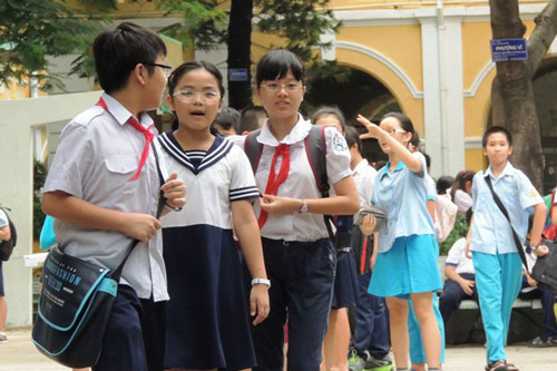 Hơn 3.000 học sinh Hà Nội dự tuyển vào THCS chương trình song bằng