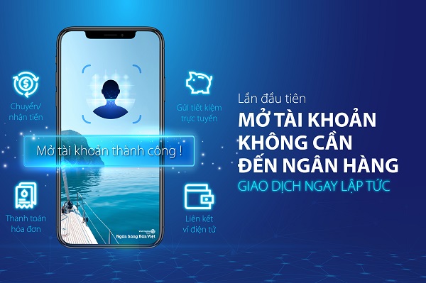 Mở tài khoản không cần đến ngân hàng và giao dịch được ngay lập tức