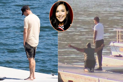 Chồng cũ và gia đình Rivera cầu nguyện bên hồ