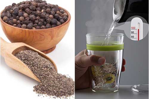 Uống 1 ly nước rắc hạt tiêu mỗi ngày điều thần kỳ sẽ xảy ra