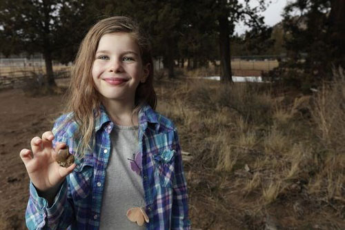 Bé gái 7 tuổi tìm được hóa thạch của động vật cổ đại 65 triệu năm tuổi