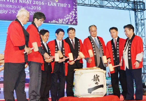 Lễ hội Giao lưu Văn hóa Việt - Nhật là sự kiện văn hóa đối ngoại thường niên tại TP Đà Nẵng (Ảnh: HC)