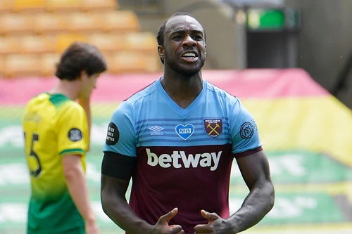 Tiền đạo: Michail Antonio (West Ham).