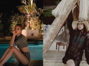 Mấy ai như BlackPink, đi bơi diện đồ kín bưng mà vẫn gợi cảm vô cùng