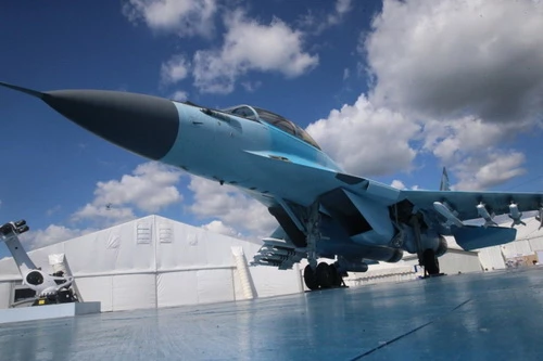 Tiêm kích đa năng MiG-35 của Nga. Ảnh: TASS.