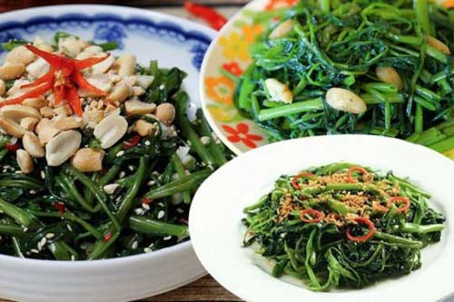 Rau muống ăn theo kiểu này là "rước họa vào thân"