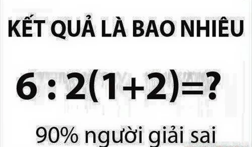 Cùng giải bài toán tiểu học 90% người trả lời sai - 1