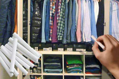 Ném 3 viên phấn viết bảng vào tủ quần áo, điều kỳ diệu xảy ra