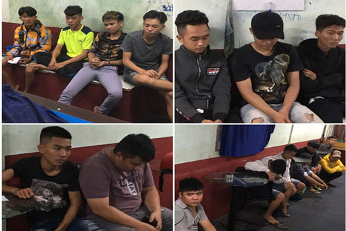 Mật phục, vây bắt gần 50 nam nữ tụ tập đua xe trên quốc lộ 50