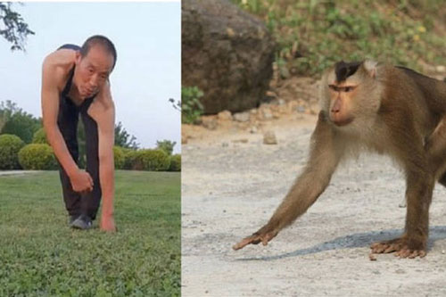 Người đàn ông đi lại, leo trèo như khỉ trong 30 năm…để đảm bảo sức khỏe tốt