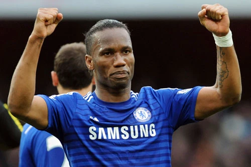 Tiền đạo: Didier Drogba (Chelsea).