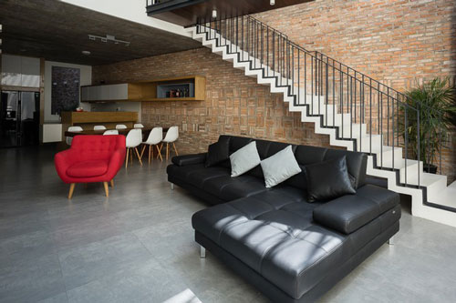 Ngôi nhà cuối hẻm nhưng luôn thoáng và sáng