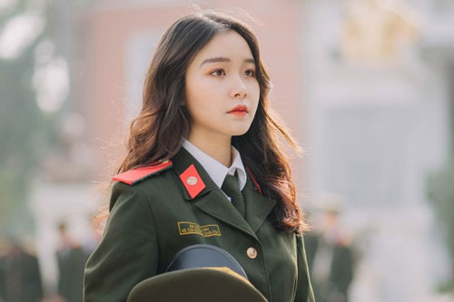 Thủ khoa xinh xắn trường công an học ngành trinh sát