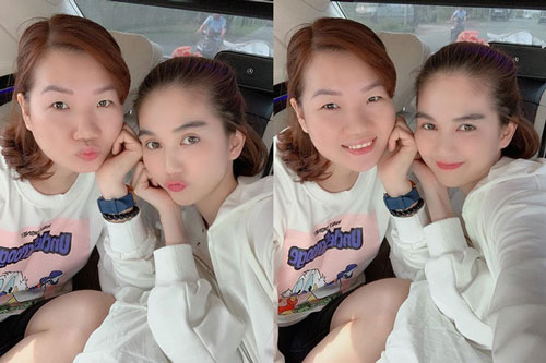 Ngọc Trinh được khen hết lời bởi cách ứng xử với người giúp việc