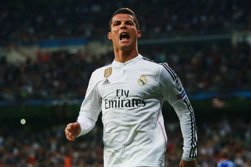 Tiền đạo: Cristiano Ronaldo (Real Madrid).