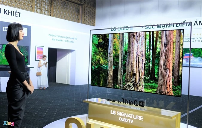 LG gioi thieu TV OLED 8K anh 1
