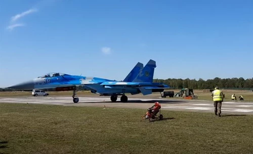 Tiêm kích Su-27 của Không quân Ukraine. Ảnh: Topwar.