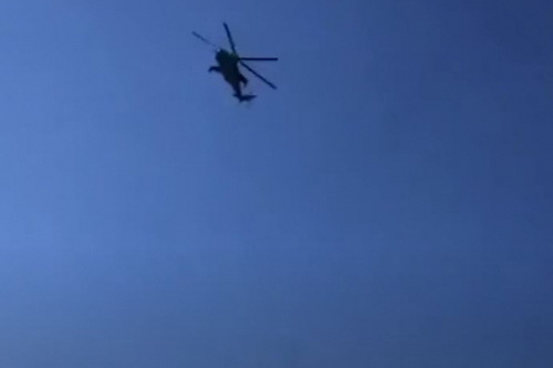 Trực thăng Nga cản Azerbaijan tấn công Armenia