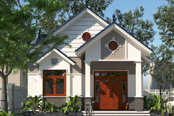 Những mẫu nhà cấp 4 đẹp ở nông thôn giá rẻ, chi phí thấp hoàn toàn có thể xây được