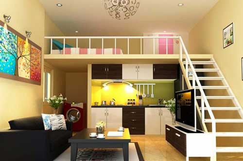 Ngắm căn hộ chỉ vỏn vẹn 20m2 nhưn nội thất bố trí "đẹp không góc chết"