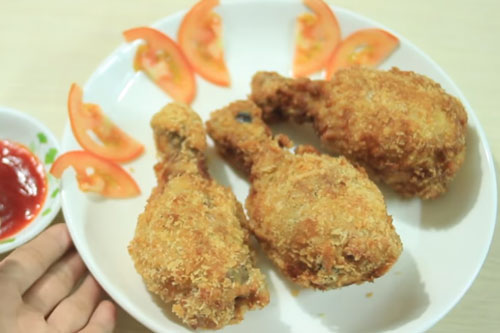 Cách làm gà rán KFC ngon như ngoài tiệm