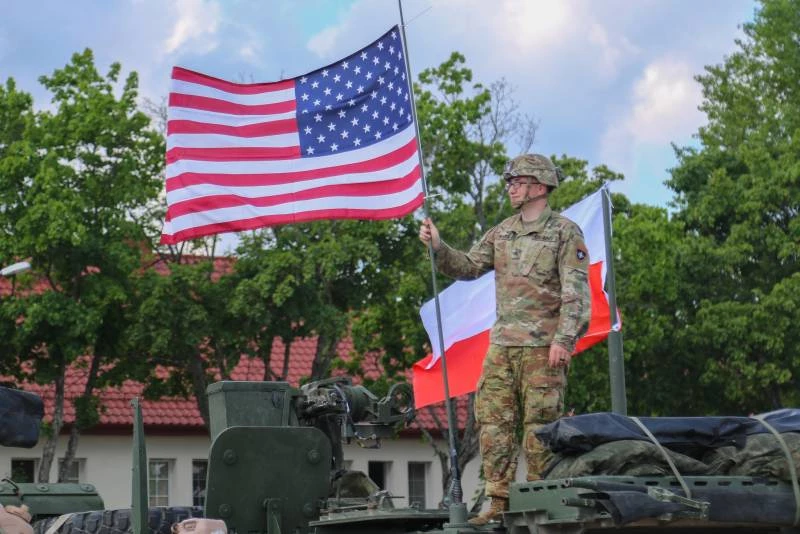 Binh sĩ Mỹ rút khỏi Đức sẽ được triển khai ở Ba Lan. Ảnh: Topwar.