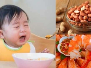 Điểm danh 5 thực phẩm dễ gây dị ứng cho trẻ, mẹ lưu ý khi cho con ăn dặm