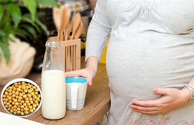 Mẹ bầu uống sữa đậu nành tốt cho thai nhi