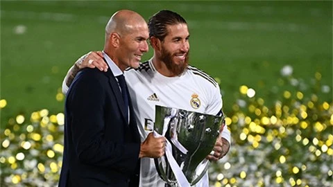 Ramos: 'Mọi thứ Zidane sờ vào đều biến thành vàng'
