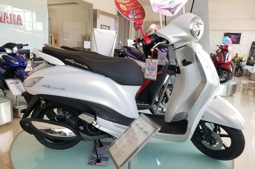 Bảng giá xe ga Yamaha tháng 7/2020