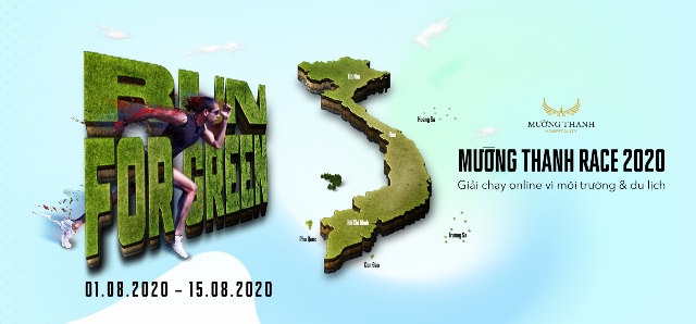 Giải chạy online vì môi trường Mường Thanh Race 2020 - Run For Green