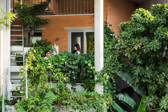 Ngôi nhà xanh dành cho gia đình 3 thế hệ tại Sài Gòn