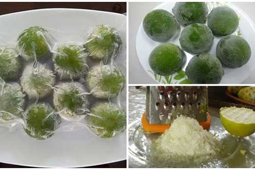 Chanh đông lạnh "thần dược" chữa "bách bệnh"