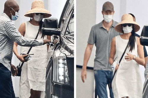 Meghan mặc váy nhàu nhĩ, Harry nghèo nàn tới mức không có nổi chiếc áo để thay