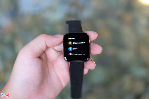 Trên tay Realme Watch: Thiết kế giống Apple Watch, giá 2 triệu đồng ở Việt Nam