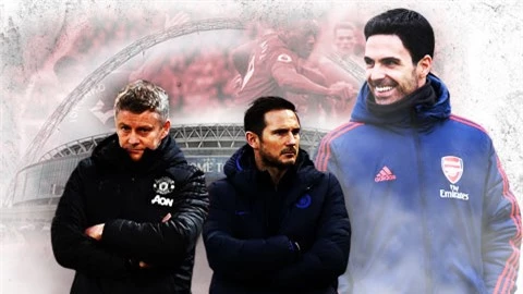 Arteta chờ đó, Solskjaer & Lampard đang oẳn tù tì