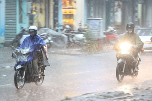 Đêm nay, Hà Nội dự báo có mưa dông