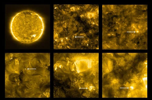 Ảnh chụp Mặt Trời do tàu thăm dò Solar Orbiter thực hiện. (Nguồn: NASA).